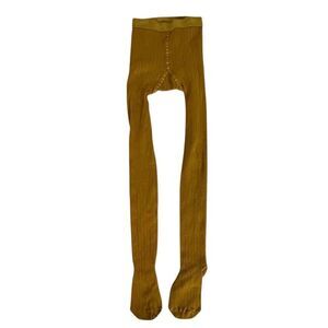 Collegien Girls Footed Tights size 8 Mustard